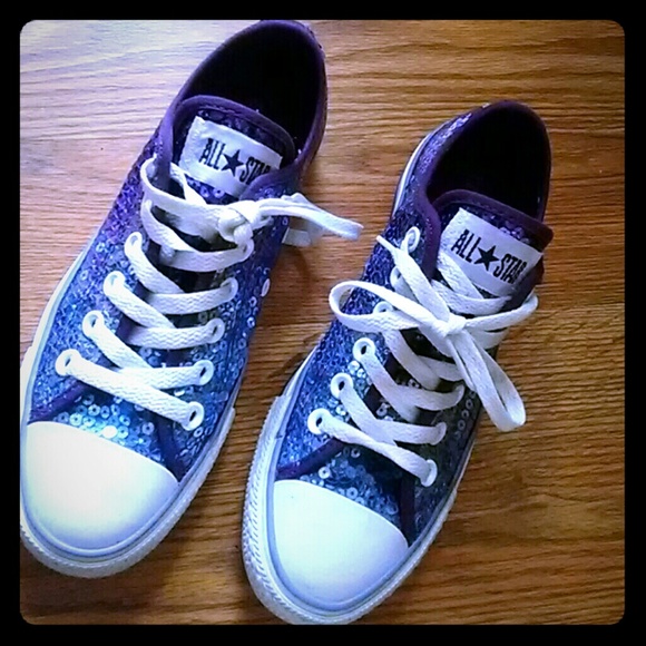 Converse Shoes - Sequins Converse Sneakers